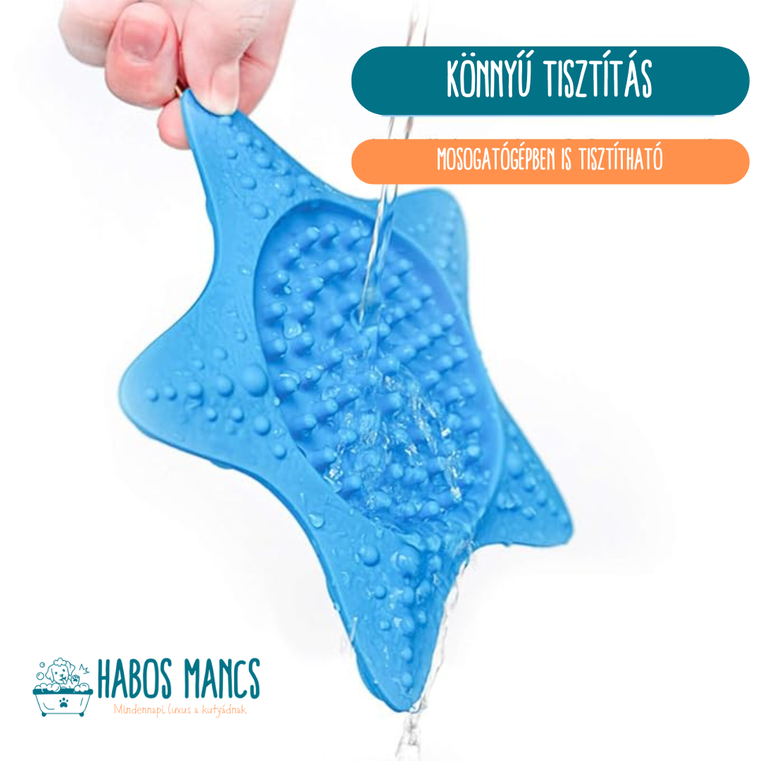 Csillagfalat™ Tapadós Etető Alátét – Fürdetéshez és Játékhoz