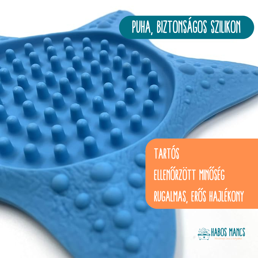 Csillagfalat™ Tapadós Etető Alátét – Fürdetéshez és Játékhoz